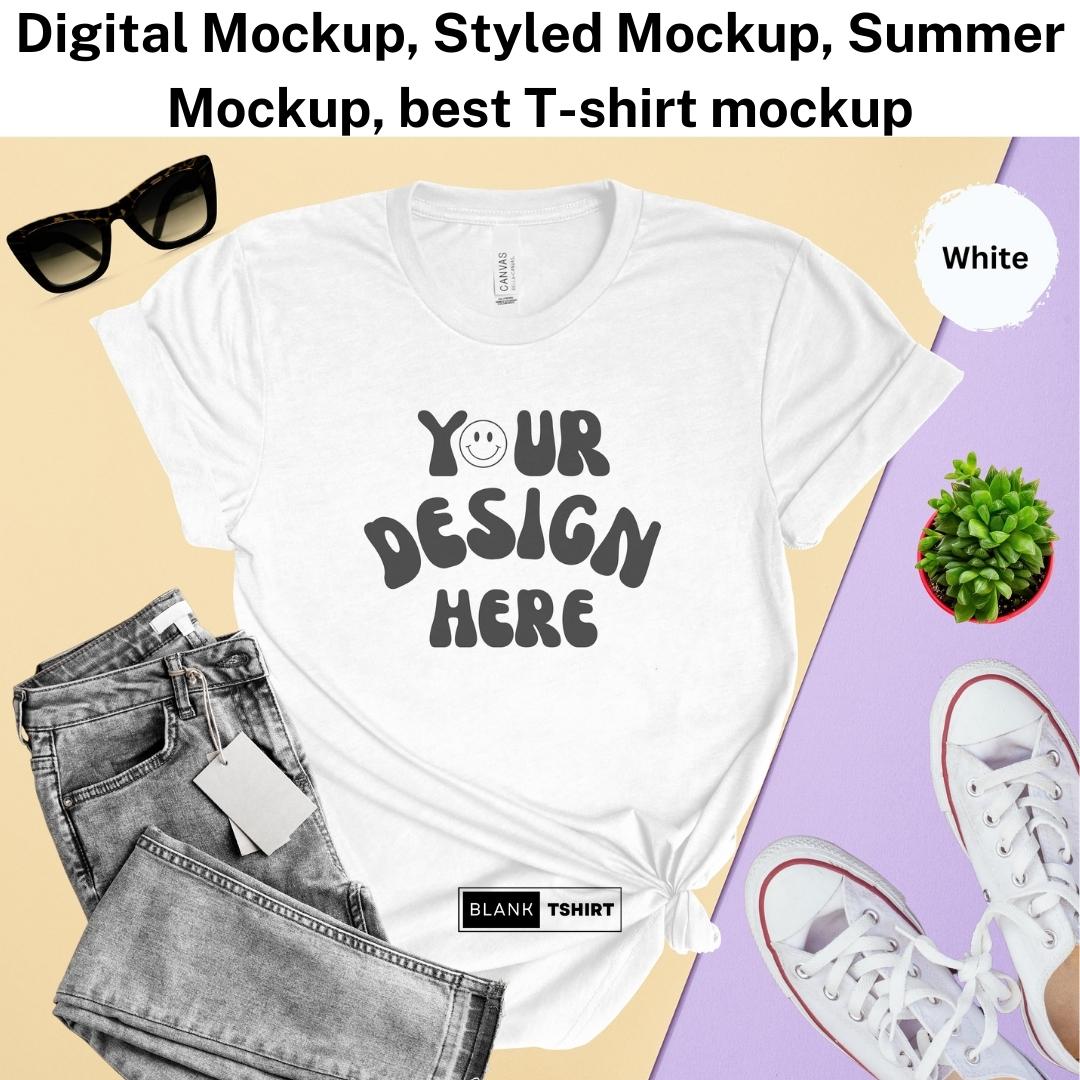 Digital T-shirt Mockup 2