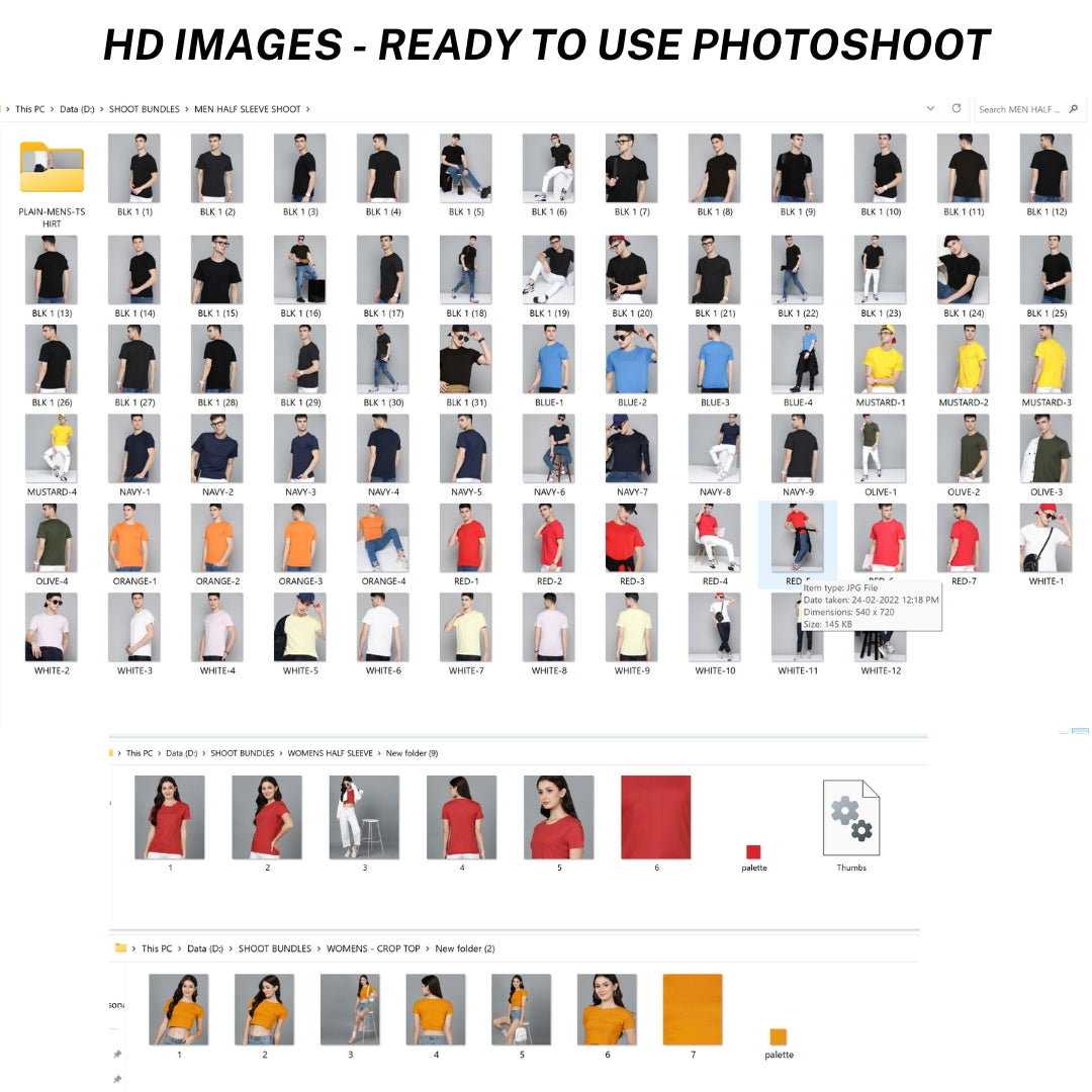 HD Model Photoshoot