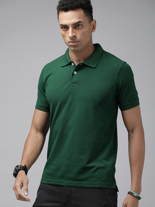 Solid Polo Men T-shirt 240 GSM | Blanktshirt | Custom your own tees