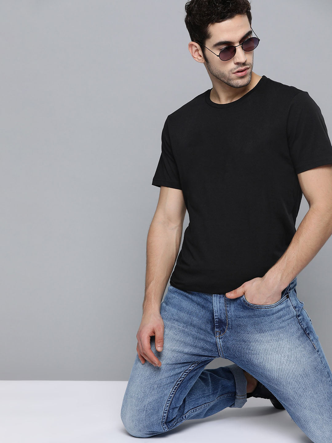 Recycled Fabric T-Shirt - 180 GSM for Men Black 2