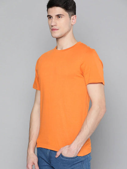 Solid Half Sleeve Men T-shirt (11 colours)